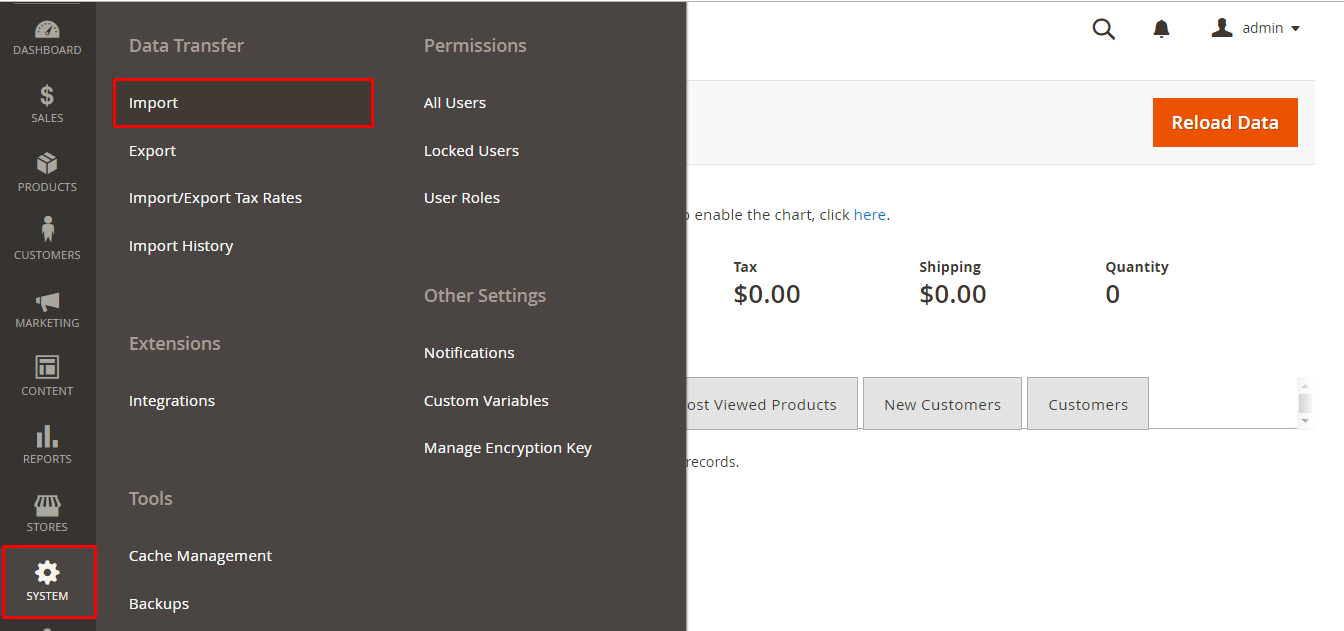 Magento 2 Import Categories
